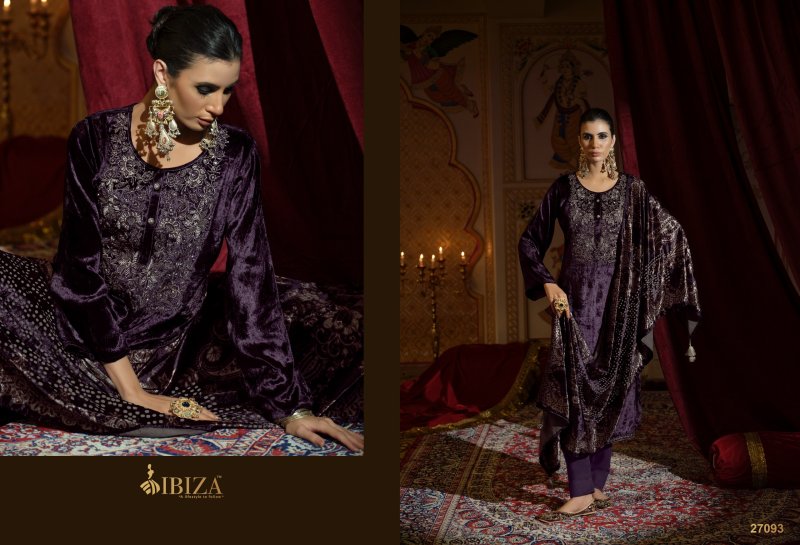 Rang E Rooh By Ibiza Viscose Velvet Salwar Kameez